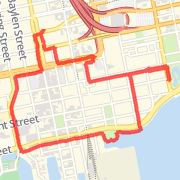 3.16 mi Run in Pensacola on Dec 30, 2012 10:57 AM