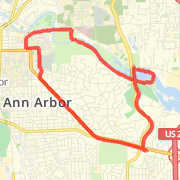A 8.32 mi Run / Jog mapped on Sun Dec 30 2012