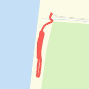 1.70km run on 31/12/12