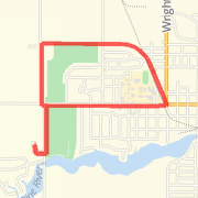 A  route mapped on Mon Dec 31 2012