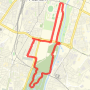 A 10.87 km Run / Jog mapped on Tue, 01 Jan 2013
