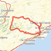 callosa to beniorba 