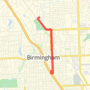 5-Mile (4.8) Training Run without Iron Gate/Ivy Lane 
