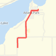 2013 Double Time Triathlon run course