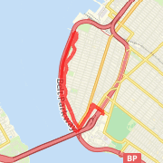 A 5.95 mi Run / Jog mapped on Fri Jan 04 2013
