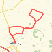 Newcastle 5km Route From Home