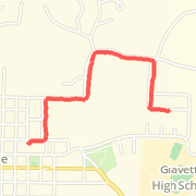 1.24mi run on 1/6/13