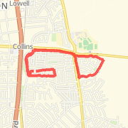 3.84mi run on 1/8/13