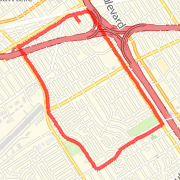 4.56mi run on 1/8/13