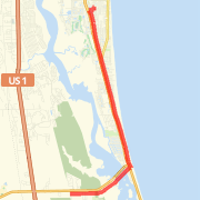 18 miler Run route image