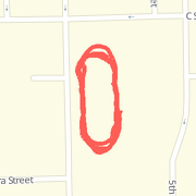 0.78mi run on 1/10/13