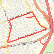 1.87mi dog walk on 1/11/13