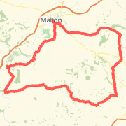 Malton to Kirkham Priory and Thixendale.