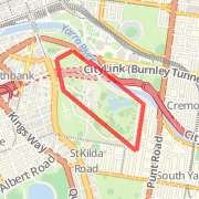 THE TAN Run route image