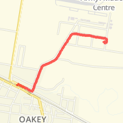 3.34km mountain bike on 15/01/13