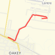 3.47km mountain bike on 15/01/13