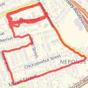 3.84mi dog walk on 1/15/13