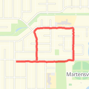 1.92km run on 2013-01-15