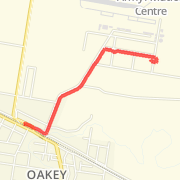 3.36km mountain bike on 17/01/13
