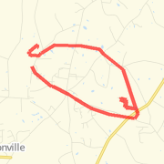 7.41mi touring bike on 1/18/13
