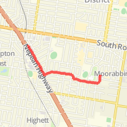2.19km run on 19/01/13