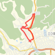 4.90km run, interval training on 2013/01/19