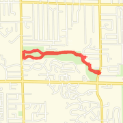 X _country ski buck creek loop