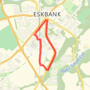 Jewel Esk long route 2.6km 1.6 miles