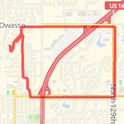 5 mile route