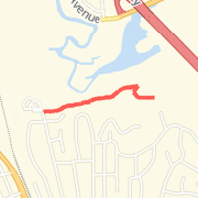 A 0.62 mi Hike / Rock Climb mapped on Mon Jan 21 2013
