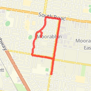 4.98km run on 24/01/13