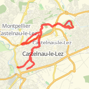 Ran 13,79 Km on 25/01/2013
