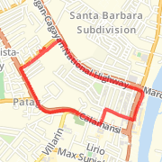 Rode 2.25 mi on 1/27/2013