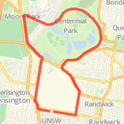 8km reverse run