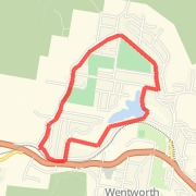 Blaxland Rd loop via Lake