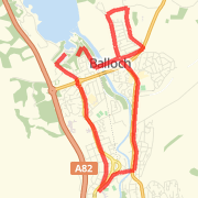 Vale of Leven 10K route