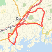 Darien, Rowayton 8 mile loop