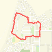 3.61km run on 29/01/13