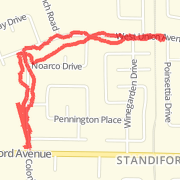 1.42mi hike on 1/29/13