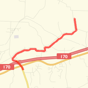 Mikes house Route 1