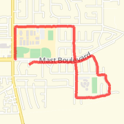 2.26mi run on 1/30/13