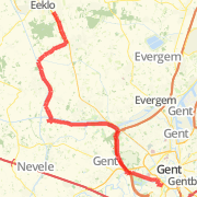 trainingsroute Eeklo-Gent A