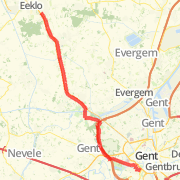 Halve marathon Eeklo-Gent