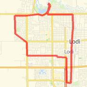 ten miles Lodi