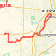 Detours and floods to Aurora and back