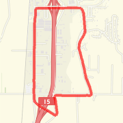 3.61 mi Run in Mt Vernon on Feb 5, 2013 2:15 PM