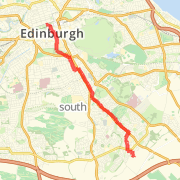A 4.89 mi Run / Jog mapped on Wed Feb 06 2013
