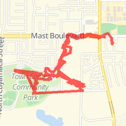 5.89mi run on 2/6/13