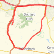 A lap of the Block anticlockwise