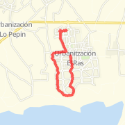 3.22km mountain bike on 07/02/2013